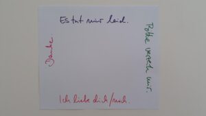 Ho'oponopono Berlin 4 Sätze